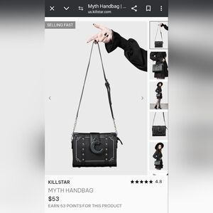 Killstar Black Myth Handbag